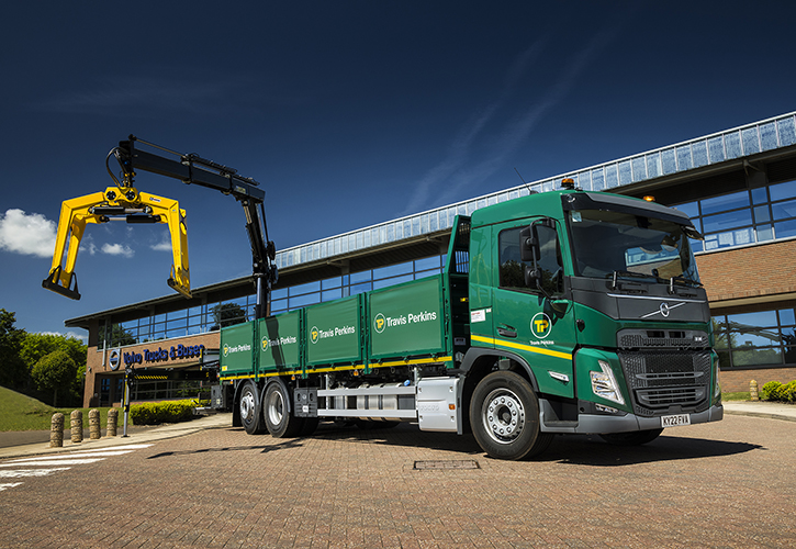 Travis Perkins Invests In New Fleet Of Volvo Trucks